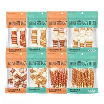 브러쉬유어독티스 연어 소고기 스테이크껌 강아지덴탈껌 개껌 애견껌모음 3p 6p 15p 20p, 소고기 스테이크껌 15p