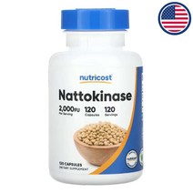 뉴트리코스트 나토키나제 나토키나아제 100mg 120캡슐, 1개, 120개