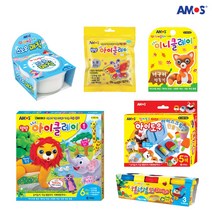 아모스 탱탱 아이클레이 컬러점토 스노우매직 아이도우 세트, 4. 컬러점토 아이도우, 미니어쳐 만들기