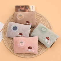 온수찜질기 충전식 전기 온열 찜질기 복대 손찜질 1+1, 작은 버섯 색상 랜덤(세탁가능)