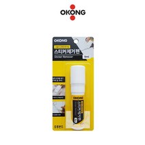 오공 스티커 제거펜 9ml 테이프 잔여물 흔적 유성매직 제거