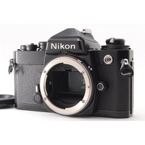 EXC+5 니콘 FE 블랙 바디 바디 캡 라이트 미터 WORKS Nikon 35mm Film Camera
