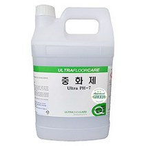 PH-7 3.75L 바닥 표면 카펫트 직물류 중화제 청소 세제 울트라켐
