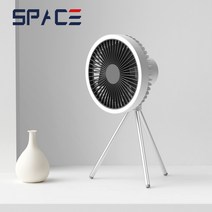 무선 LED램프 서큘레이터 타프팬 선풍기 크레모아 실링팬 SPACE-F10000 저소음 BLDC모터, 화이트