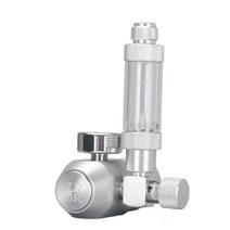 CO2 레귤레이터 수족관 CO2 감압 밸브 압력계 시스템 키트 조정 밸브 수초 수조 (버블 카운터)