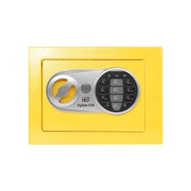 아이이피 i3100 디지털 미니금고 가정용 사무용 저금통 투입식금고, i3100_옐로우