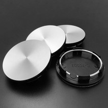 자동차휠캡 51mm 45mm 자동차 휠 센터 림 허브 캡 방진 4 개, 1.은