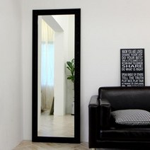 아트박스/럼버잭 대형전신거울 527블랙1734*654, 본품