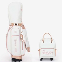 쯔루야 QUINCY SZ 퀸시 여성 휠 백세트 (캐디백+보스턴백), 휠 바퀴형 백세트(캐디백+보스턴백)