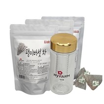 지방출장 팽이버섯차 100% 국내산 90티백 트라이탄보틀 무료증정, 팽이버섯차 60티백