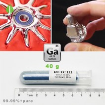 9999% 순도 갈륨 금속 원소 31 10g 20g 50g 100g, [04] 50g, 1개