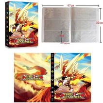 423PCS 게임 포케몬 카드 앨범 도서 만화 애니메이션 DIY 수집가로드 목록 홀더 용량 바인더 폴더 완구 어린이를위한, 423 grid 21