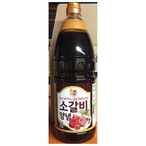 MDO3217 업소용 식당 식자재 주방 조리 재료 소갈비양념 2kg 매운양념장/만능양념장/떡볶이양념장/비빔면양념장, 1개