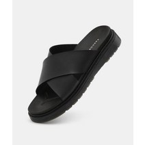 (정품)PASCOROZEN MS6676 시에나 크로스 슬리퍼 블랙 250~280mm Siena Cross Slipper Black 250–280 mm