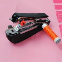 핸드미싱기 공업용미싱 공업용오버록 1 pcs 미니 바느질 유용한 휴대용 바느질 무선 미니 핸드 헬드 의류 직물 재봉 machin 홈 여행 사용