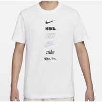 나이키 로고시리즈 가벼운 반팔티셔츠 화이트