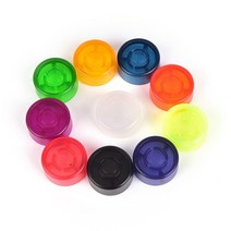 10 Pcs 일렉트릭 기타 이펙트 페달 풋 스위치 토퍼 기타 플라스틱 스위치 노브 캡 프로텍터 버튼 범퍼 컬러