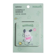 산리오 거울 시나몬롤 쿠로미 마이멜로디 손 휴대용, 포챠코