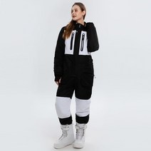 여성 겨울 스키복 스노우보드 방수 방한 점프슈트