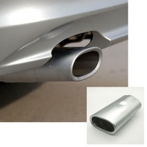소리박 가변 가상 배기 bmw e90 e91 e92 e93 318i 318d 320i 자동차 머플러 팁 파이프 테일 트림 커버 자동차 액세서리 스테인레스 스틸, 없음