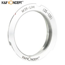 K& F-Concept 렌즈 마운트 어댑터 Leica M39 35mm/135mm M DSLR M1 M2 M4 M5 M6 M8 카메라 바디, 01 Leica M