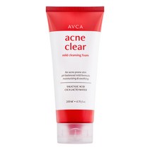 아브카 아크네 클리어 저자극 여드름 완화기능성 클렌징폼, 200ml, 1개