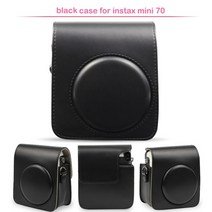 폴라로이드 즉석 카메라 즉석필름 70 즉석 카메라와 후지 인스탁스 미니, 검은 색