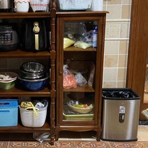 명품 고무나무 원목장식장 유리 진열장 장식장, 옵션3 0.6