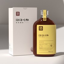 다다이차 생강차 생강청 수제차 국산차 추석선물세트, 1개, 2개, 620g