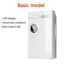 제습기 20리터 대용량 가정용 1.3L 가정용 제습기 흡수 데스크탑 공기 건조기 침실 주방 LED 디스플레이, 01 Basic_02 미국 플러그