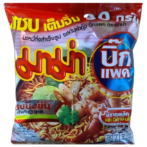 MAMA 태국 라면 쉬림톰냠플레이버 90g, 4개