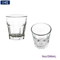리비 지브레타 언더 락266mL 2p 유리잔 술잔 양주 위스키언더락 양주언더락 위스키잔