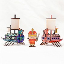 거북선 키트 DIY 목범선 미니어처 조립 모형 만들기 세트 이순신 꾸미기 재료 역사 한국사 배우기 수업, 거북선(이벤트)