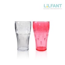 릴팡 코카콜라 컨투어컵 380ml 1P / 음료수컵, 릴팡 코카콜라 컨투어컵 380m 1P, 시그니처레드