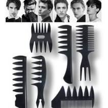 포마드 콤브빗 스타일링 1set=6종, 포마드 콤브빗 브라운(1set=6종)