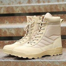 밀리터리 신발 남성화 부츠 워커 전술 군대 봇 육군 군사 가죽 남성용 전투 봇 보병