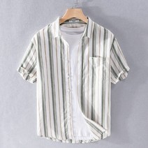남성 linen and cotton new arrival short men 셔츠 221