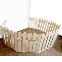 편백 나무 히노끼 원목 강아지 고양이 반려동물 애견 애완 원목 울타리 안전문 펜스 휀스, 개당가격, 높이 60 (일반) 600x700mm