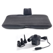 석코리아 차량용 에어매트+토네이도 전동 펌프 포함, 챠콜