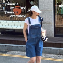 [난닝구]추엔토 데님멜빵팬츠