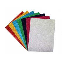 23.5x31.5cm 칼라펠트 레드 h50 접착식 글리터