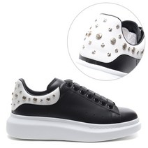 [알렉산더맥퀸] 남성 스터드 오버솔 스니커즈 (485246_WHGP5_1070_18S)