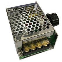 AC 220V 2000W SCR 전압 조정기 디밍 조광기 모터 속도 컨트롤러 온도 조절기 전자 모듈, [02] 4000W, 02 4000W