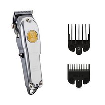 WAHL 왈 Professional 클리퍼 바리깡 프로페셔널 시니어 메탈 5성 에디션 가이드 빗 부착물 1개 및 #3개 번들