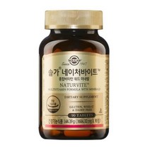[솔가] 네이처바이트 종합비타민 위드 미네랄, 90정, 12개