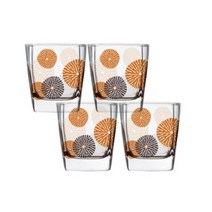 [리한] 라피아 글라스 언더락(스탤링) 4P, 상세 설명 참조, 상세 설명 참조