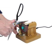 무선전지가위 18W 미용사 셀프 그라인딩 가위 기계 평평한 전단 치아 폴리셔 재단사 도구 샤프너 60x16MM, 02 Hair Scissors