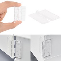 가구 여닫이 문 DIY 투명 경첩 2p 상자 박스 뚜껑 설치 드레스룸 주방 창고 소형 문짝 수리 미니 도어 고정 인테리어 장식장 장난감 꾸미기 만들기 재료 도구