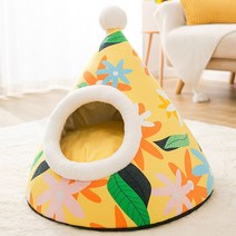 강아지 집 고양이 특이한 꼬깔모양 사계절 하우스 이케아 코스트코 비닐 담요 여름 길 야외 방음부스 스티로폼 따수미텐트 볼풀장, C