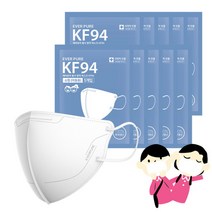 [리벤스] 자우버탁 에버퓨어 새부리형 마스크(KF94)(화이트/소형) 50입, 상세 설명 참조, 상세 설명 참조